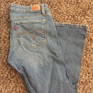 Sz 13 Levi’s too super low 524 short jeans